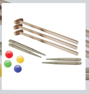 JUEGO INFANTIL JUEGO INFANTIL DE CROKET EN ESTUCHE