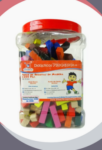 MATERIAL DIDACTICO JUEGO DE REGLETAS EN MADERA X200 PZS