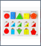 MATERIAL DIDACTICO INTERACTUA CON FIG. GEOMETRICAS X35 PZS
